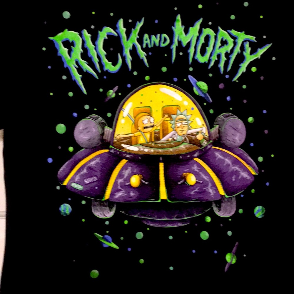 New Rick and Morty tee